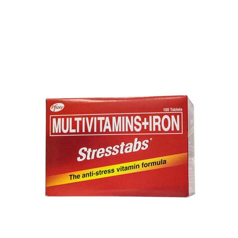 STRESSTABS Multivitamins / Iron Film.